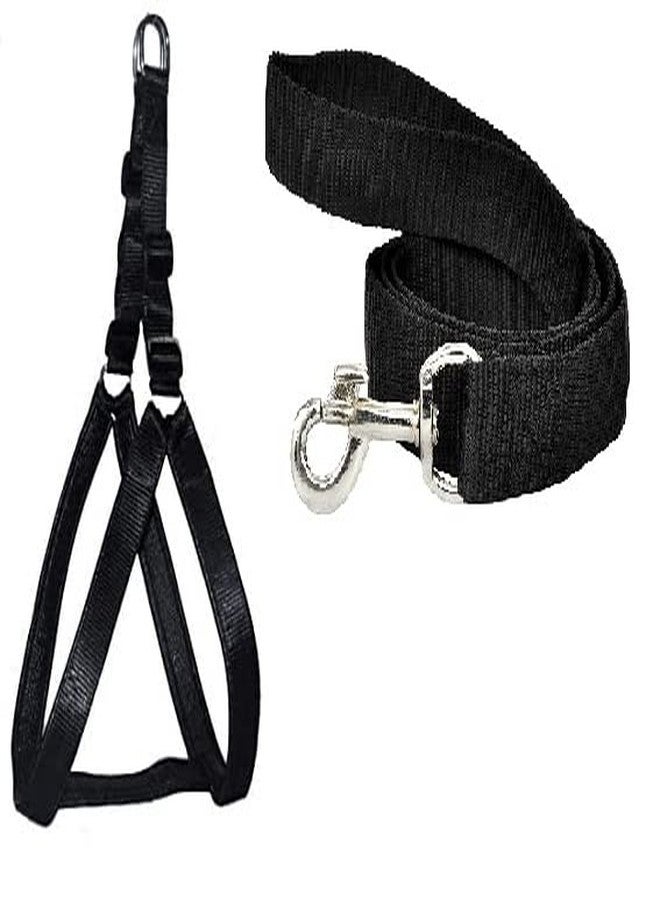 Smart Pups Dog Harness and Leash Colour May Very Pack of 1 Pcs___Black - Image 1